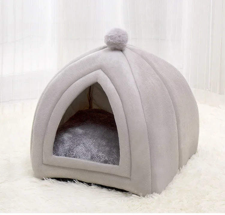 Cat Nest Autumn And Winter Warm Yurt Semi-closed