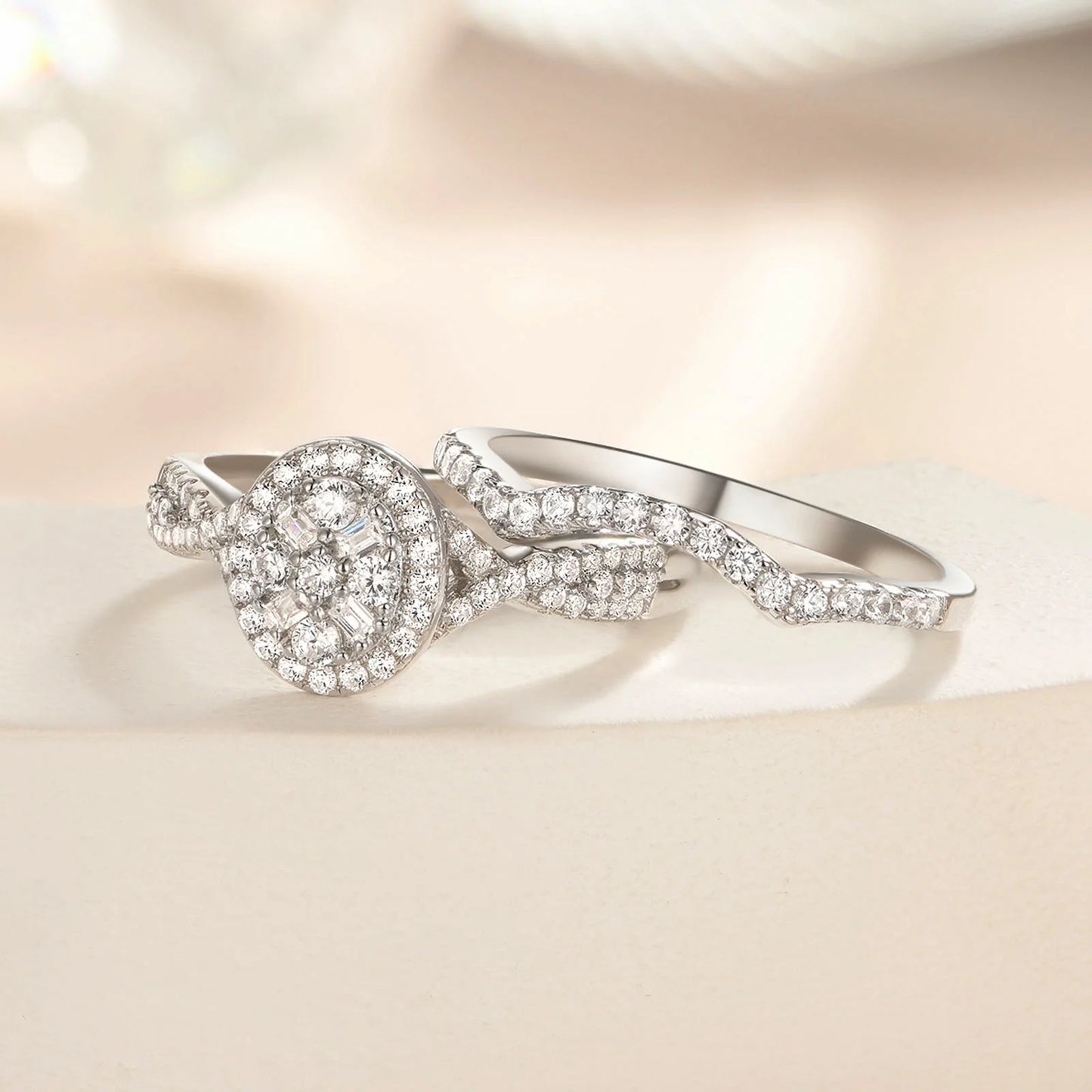 925 Sterling Silver Wedding Rings