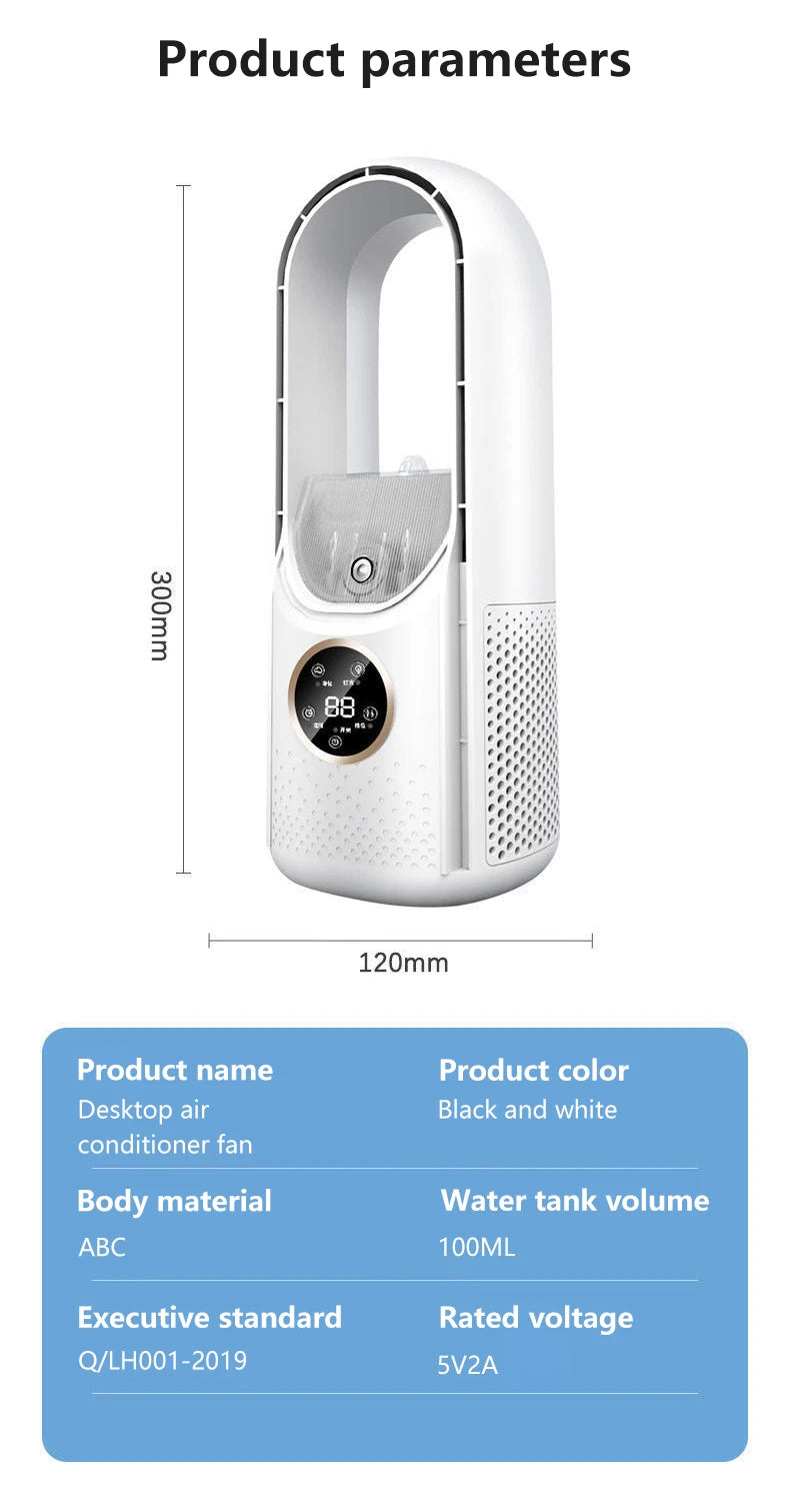 Bladeless Fan Portable Air