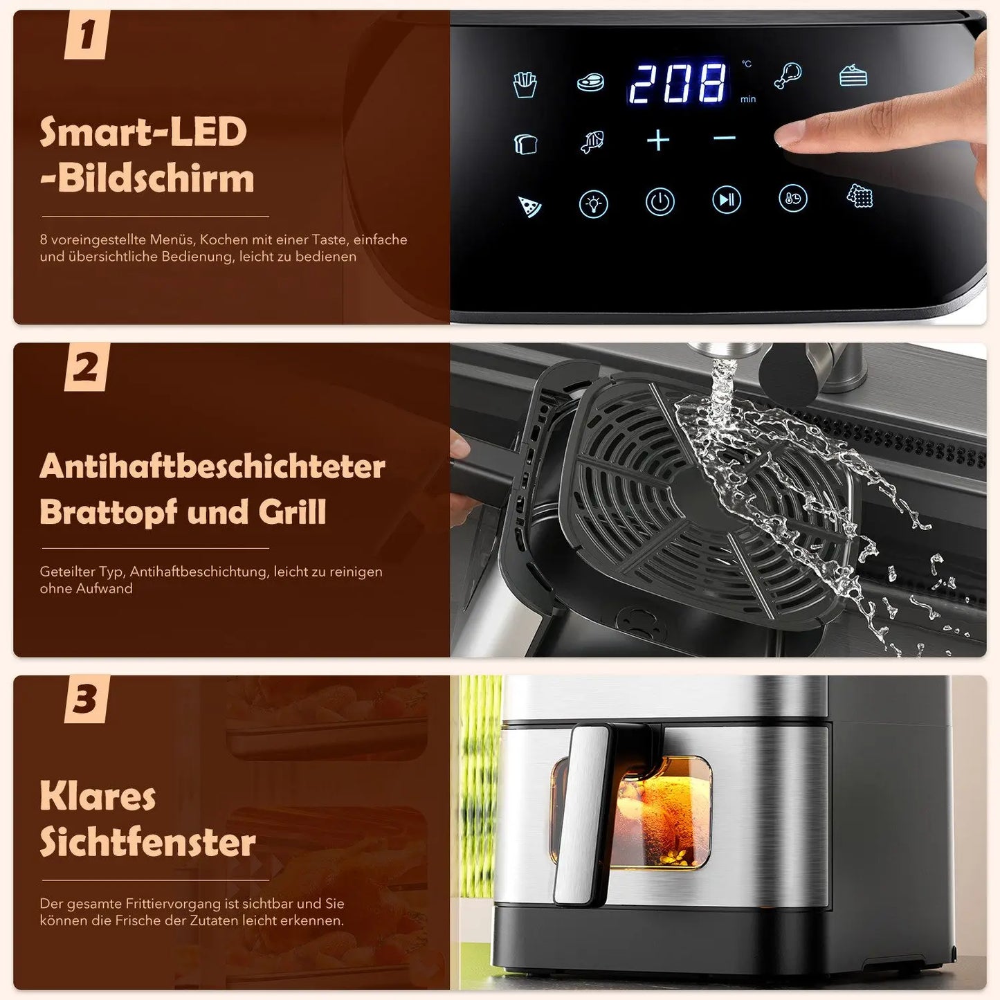 Hot Air Fryer 8L