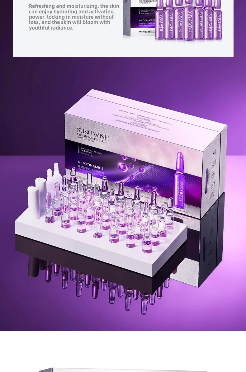 28pcs/set Niacinamide Peptide Ampoule Serum