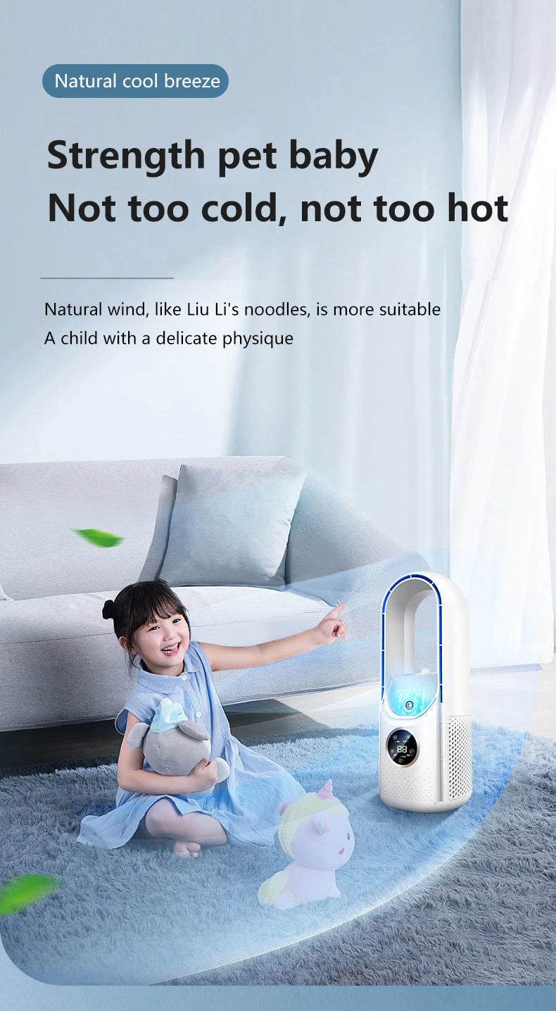 Bladeless Fan Portable Air