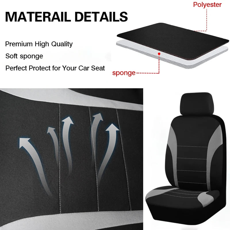 Universal Car Seat Covers Polyester