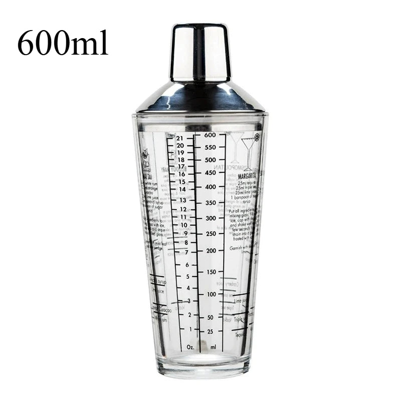 Glass Cocktail Shaker