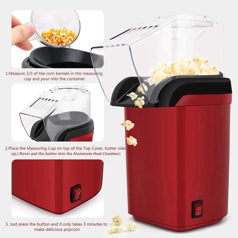 Electric Popcorn Maker Machine