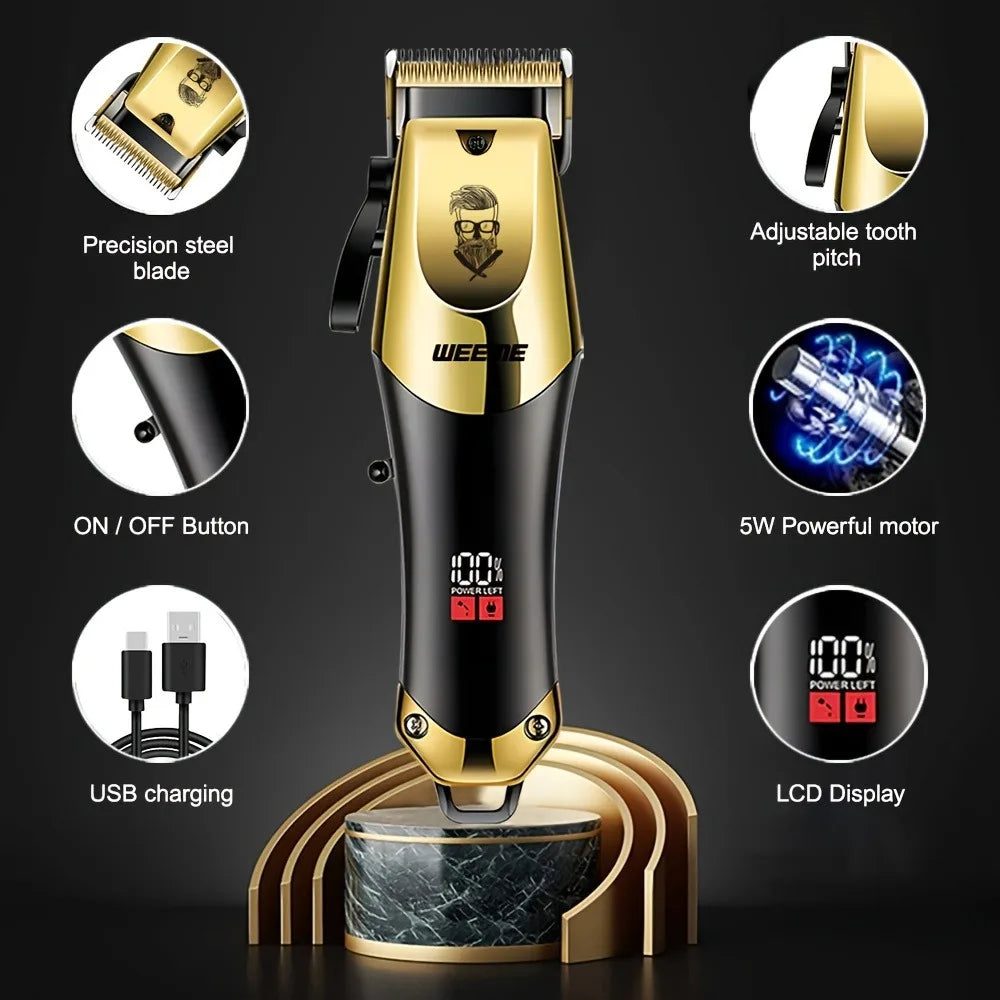 USB Rechargeable Hair Clippers for Men