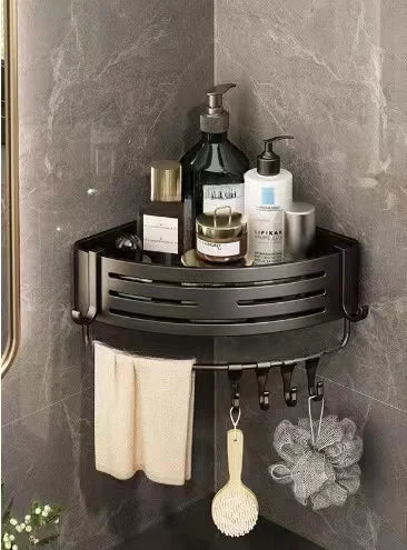 No Drill Bathroom Corner