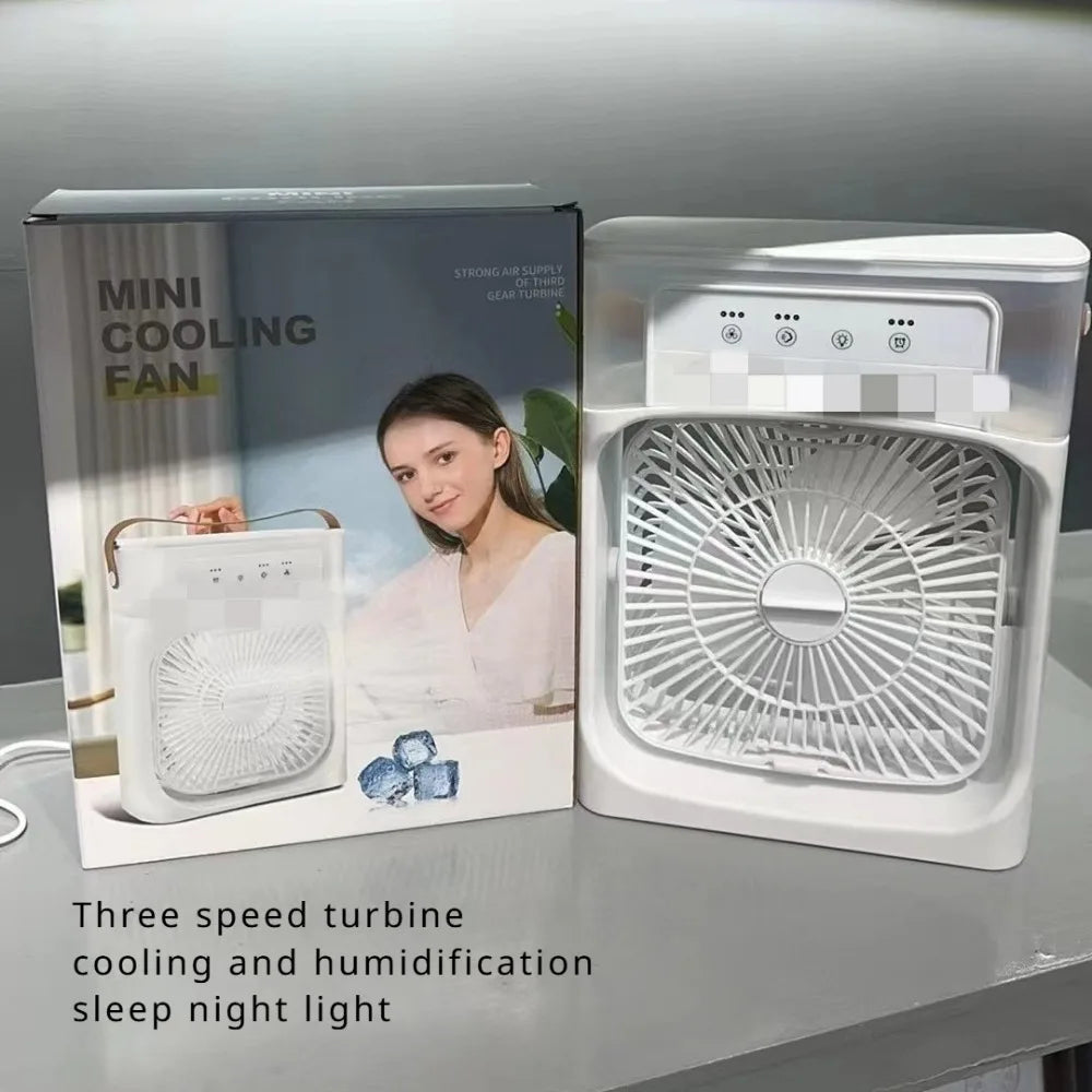 New Five-hole Spray Fan USB Desktop Humidifier Portable
