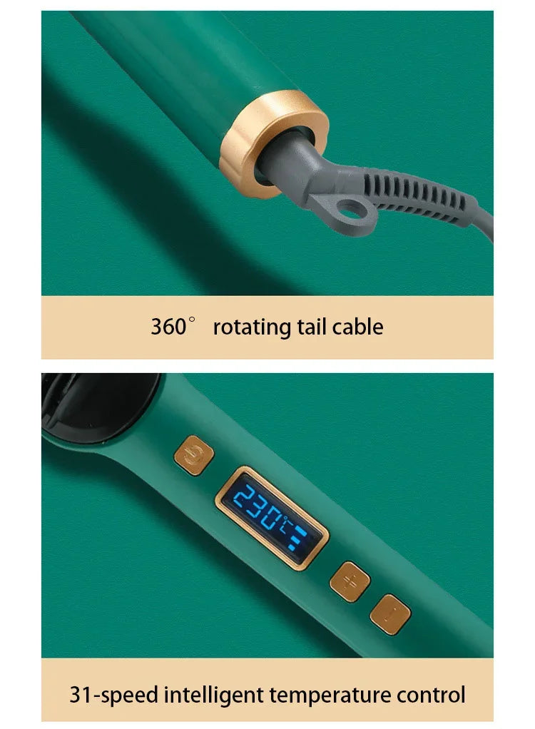 Thermostatic hair straightener
