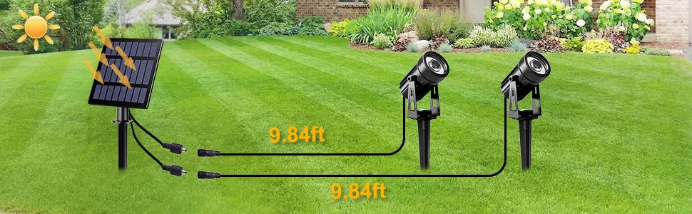 Solar Powered Spotlight LED