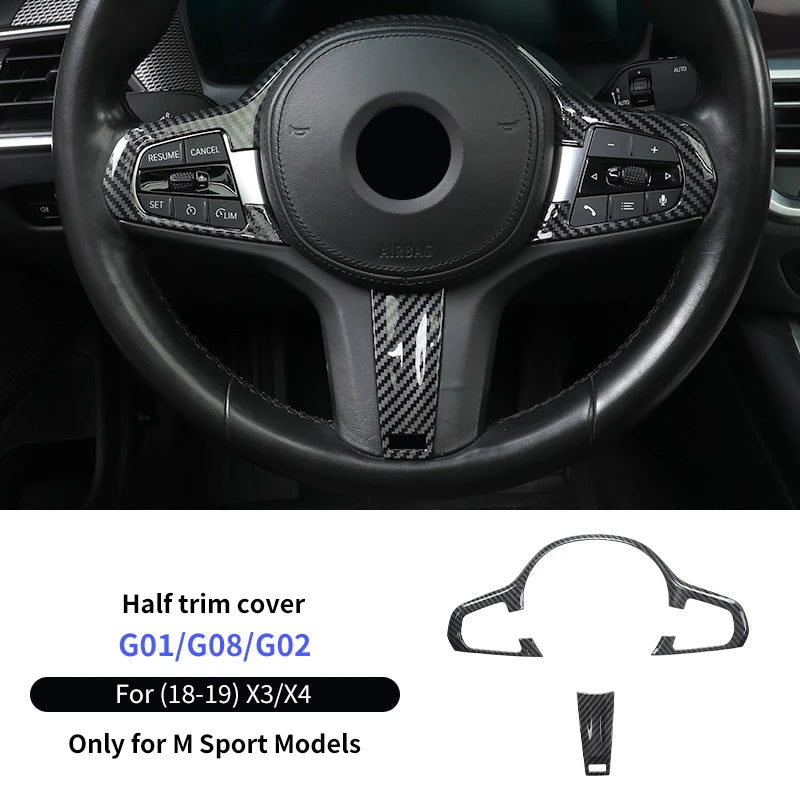 Car Styling Steering Wheel Trim Cover Sticker Decoration Accessory For BMW - Krass Market