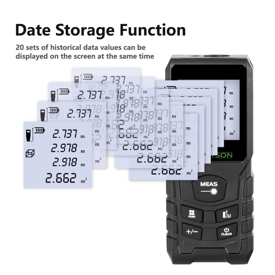 Laser Rangefinder Distance Meter Rangefinder Laser Tape Range Finder Building