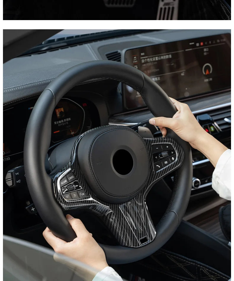 Car Styling Steering Wheel Trim Cover Sticker Decoration Accessory For BMW - Krass Market