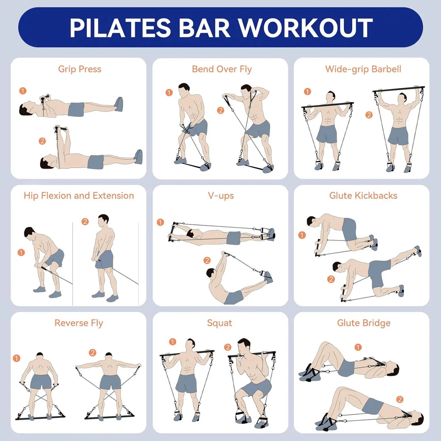 Pilates Tensioner Kit