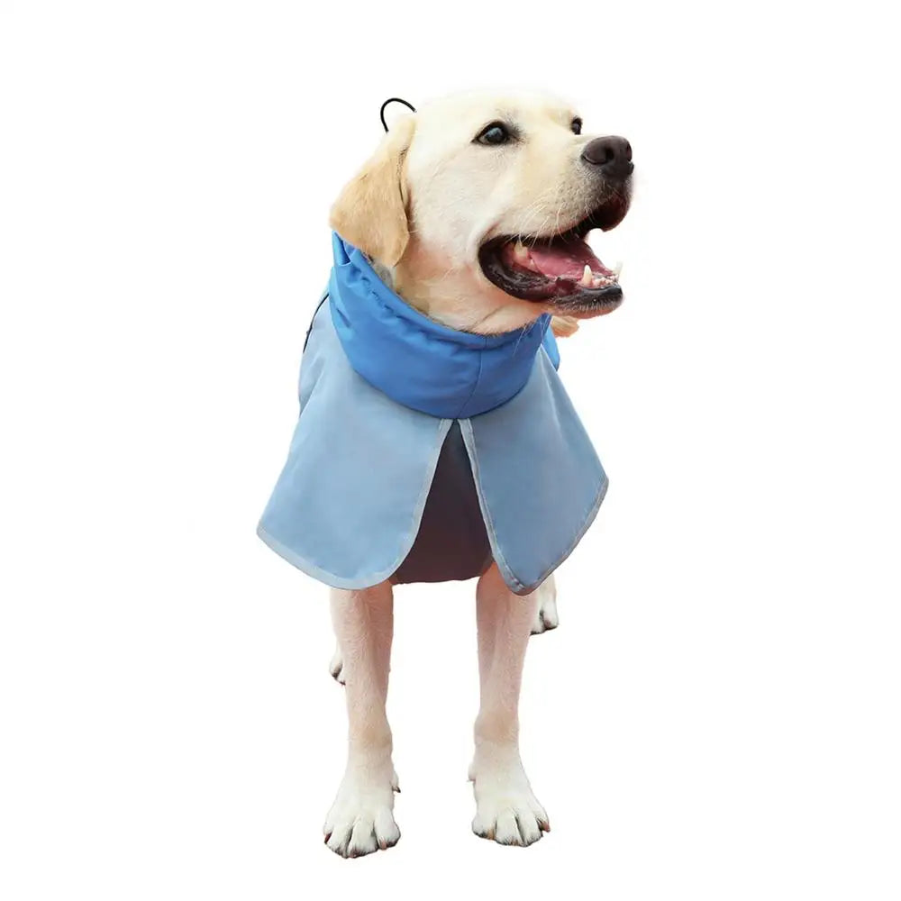 Dog Rain Jacket Hooded