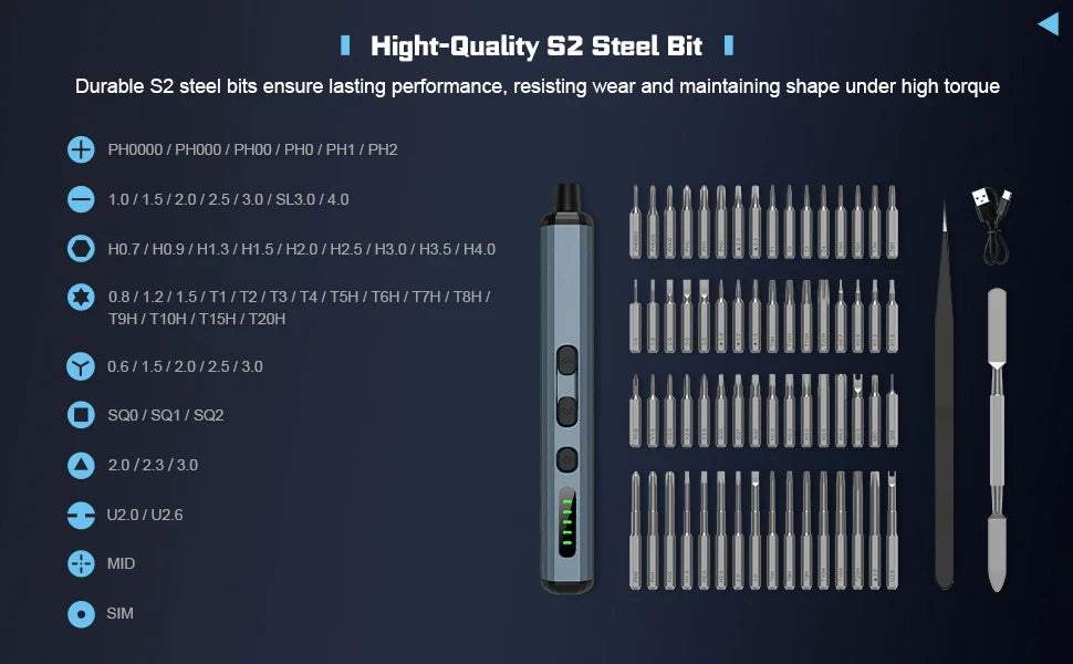 Precision Electric Screwdriver