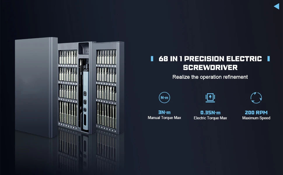 Precision Electric Screwdriver