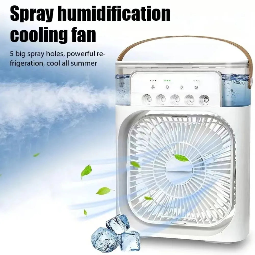 New Five-hole Spray Fan USB Desktop Humidifier Portable