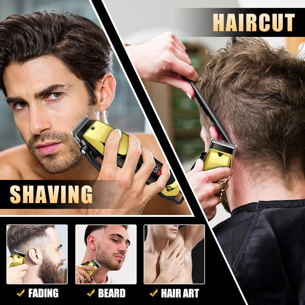 USB Rechargeable Hair Clippers for Men