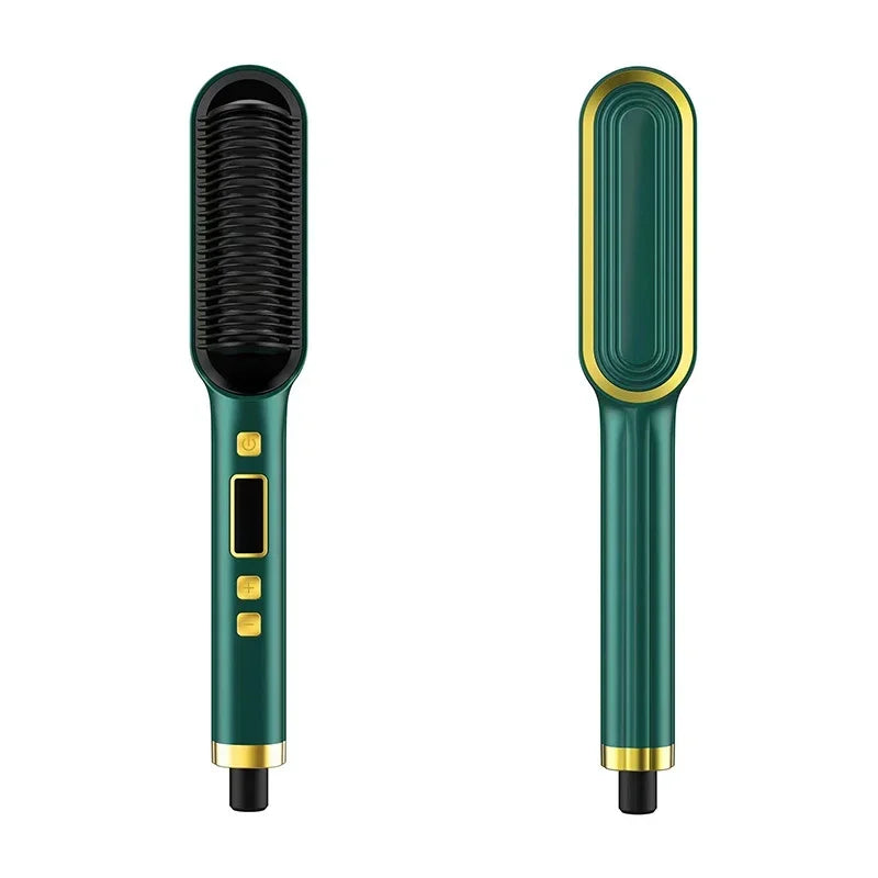 Thermostatic hair straightener