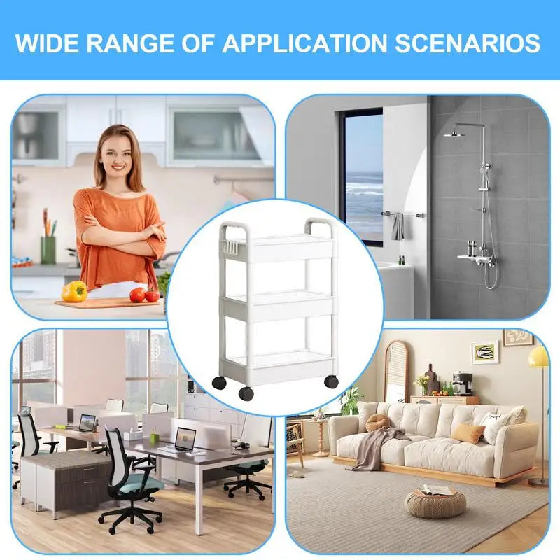 Mobile Storage Rack Household