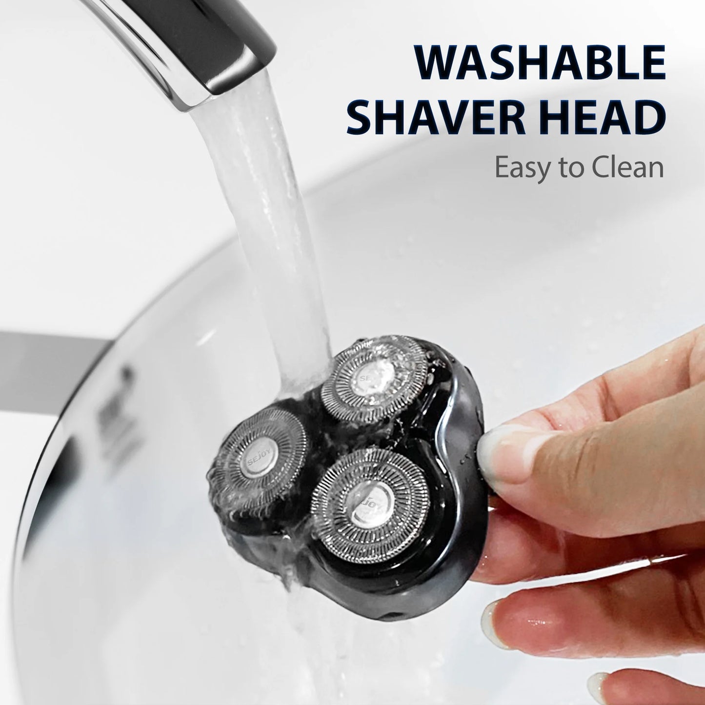 SEJOY Shaver Men USB Electric Shaver Powerful