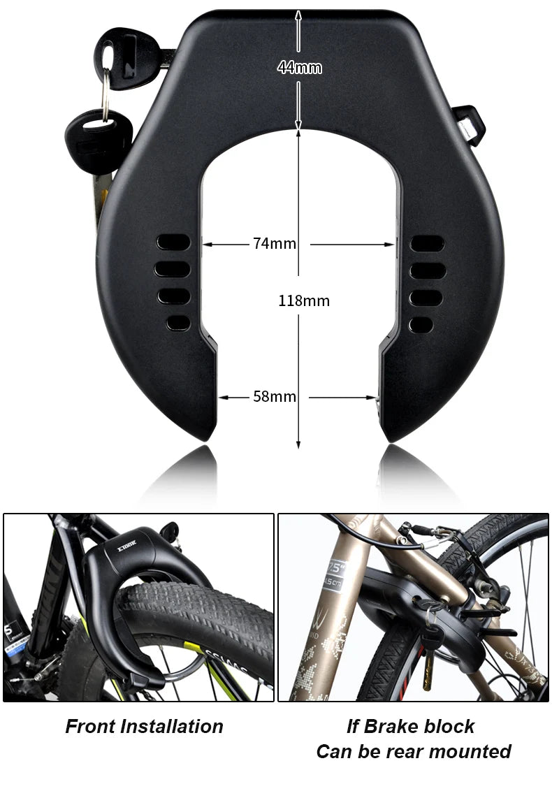 ETOOK Bike Horseshoe Lock Anti-Theft