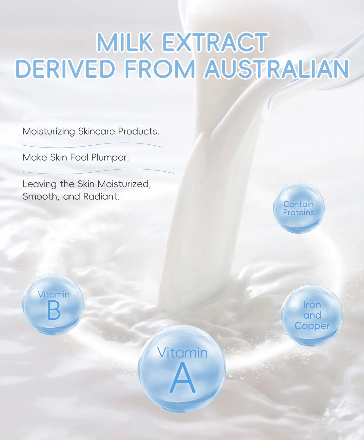 Milk Facial Serum for Face Skincare