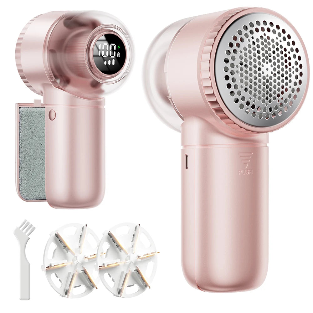 coldSky Lint Remover Sweater Shaver with Digital Display