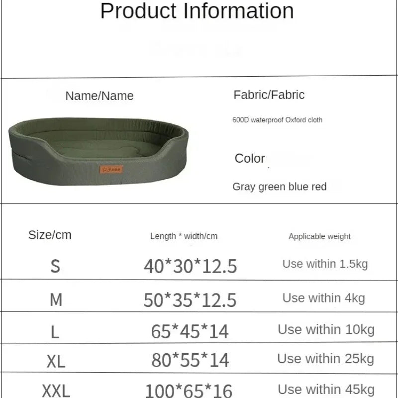 Double Sided Dog Bed Big Size
