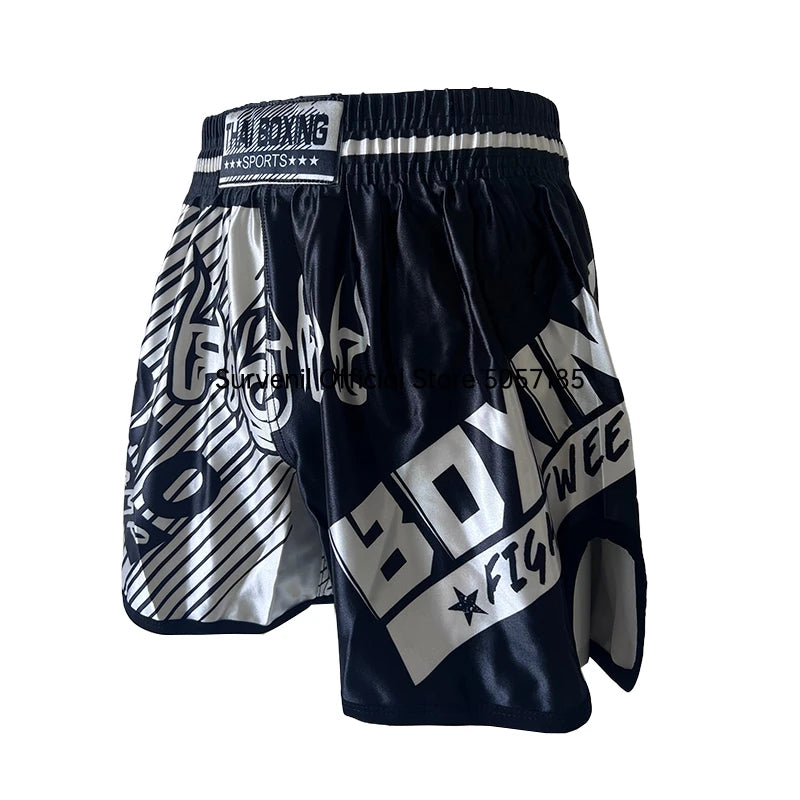 Muay Thai Shorts Men Women Child Boxing Shorts