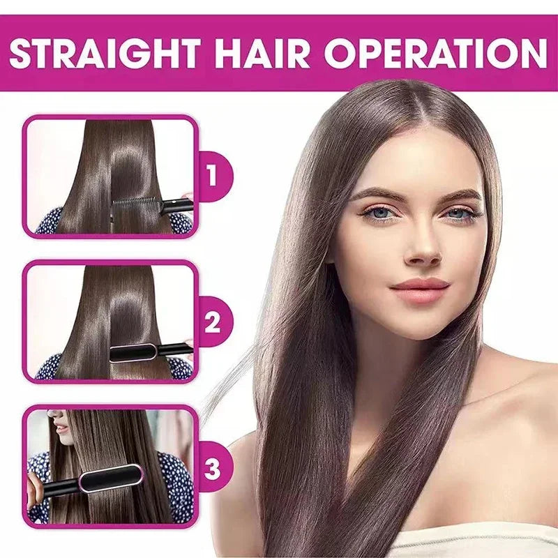 Thermostatic hair straightener