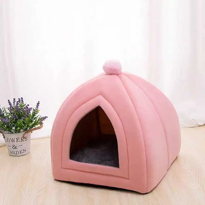 Cat Nest Autumn And Winter Warm Yurt Semi-closed