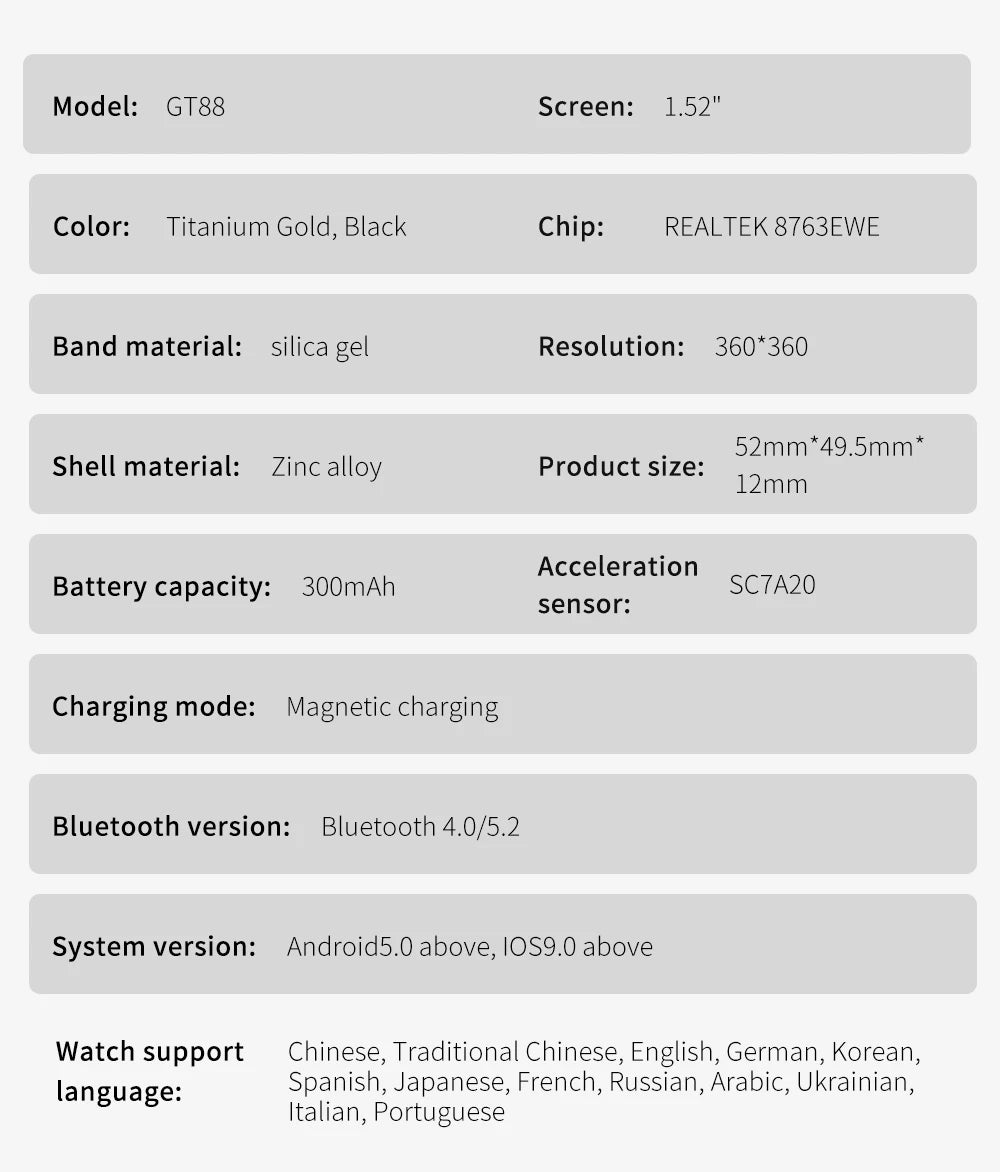 Smart Watch For Men & Women