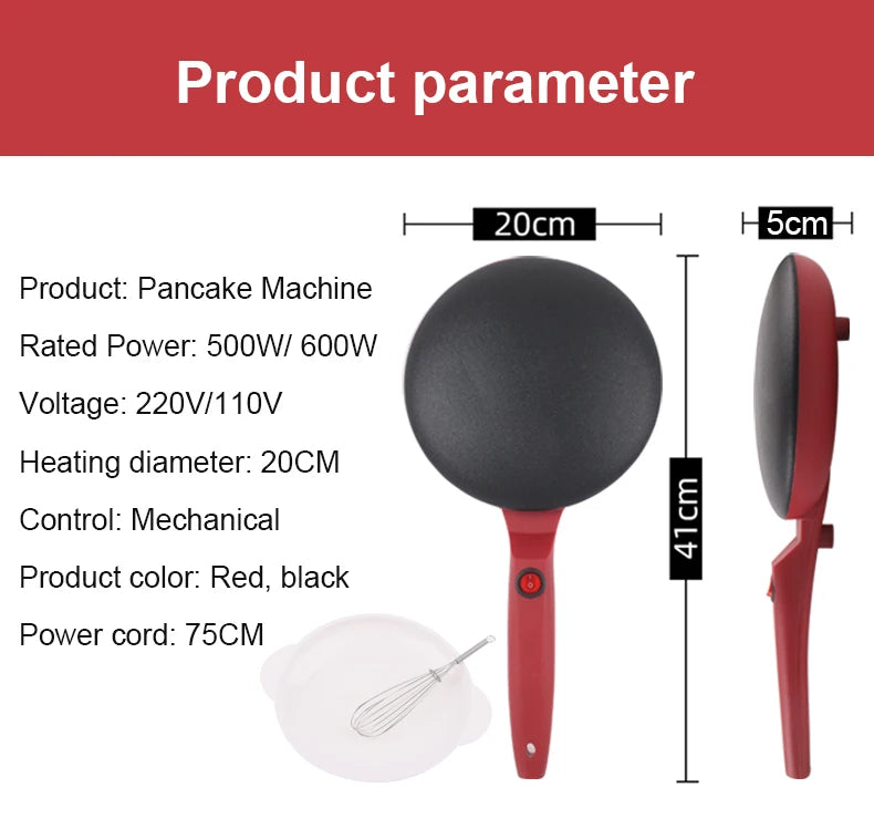 Pancake Machine Electric Crepe Baking Pan