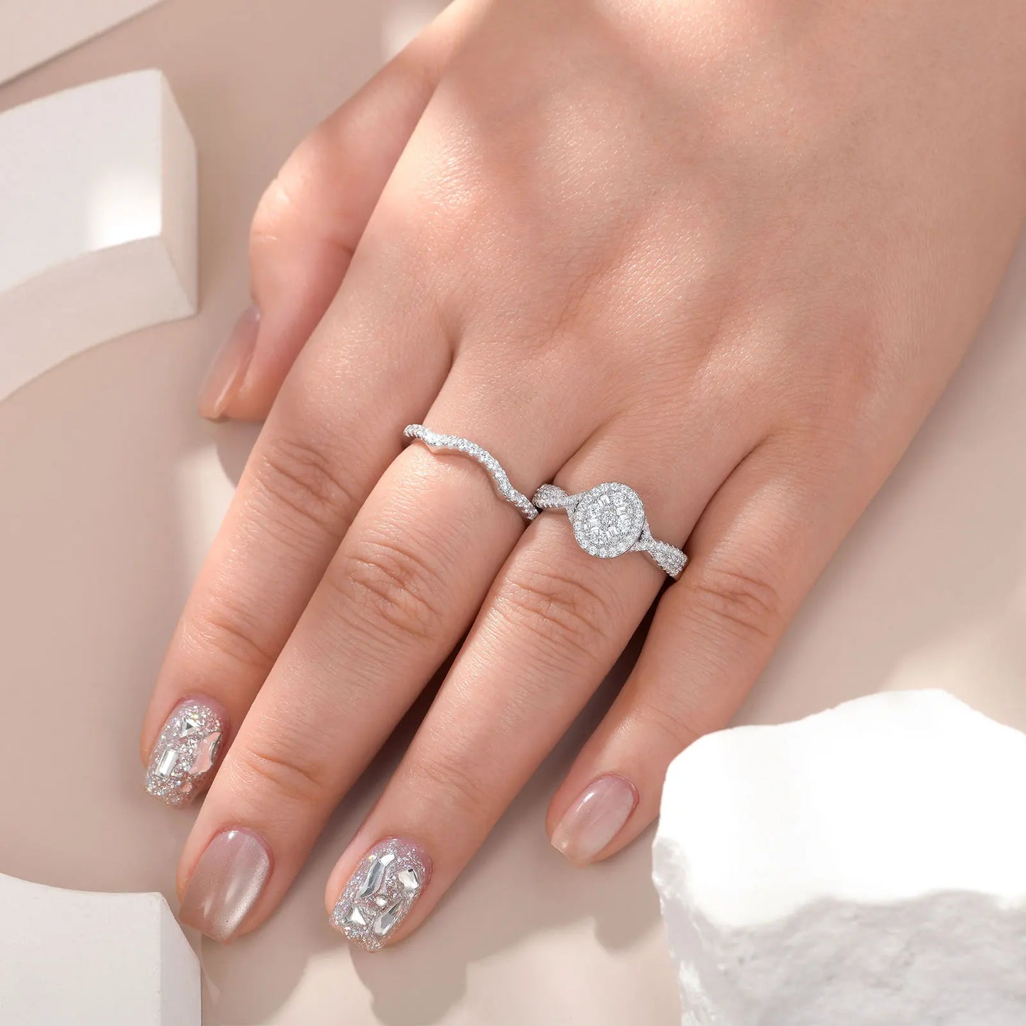 925 Sterling Silver Wedding Rings