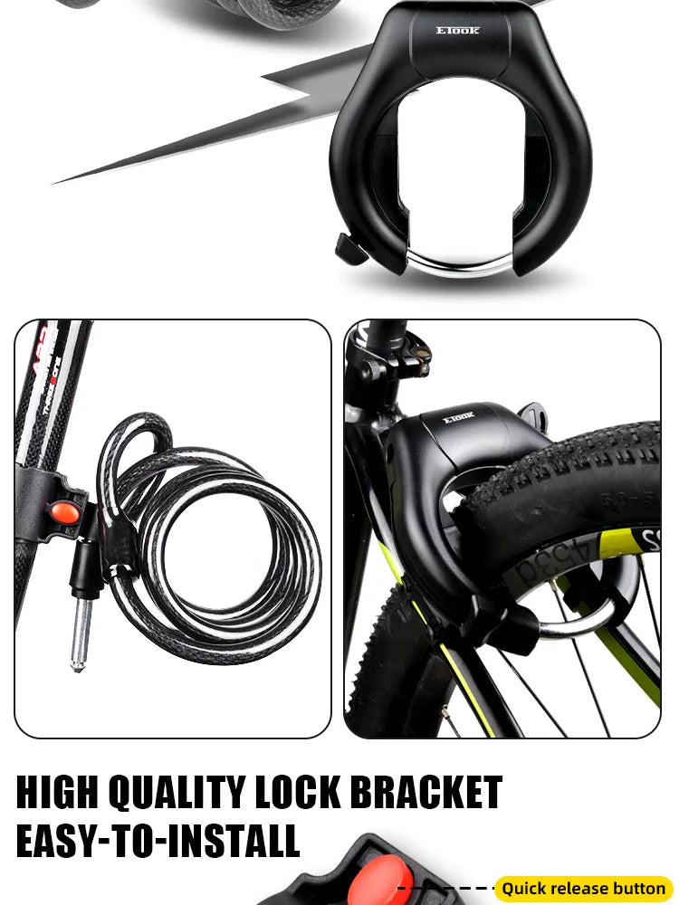 ETOOK Bike Horseshoe Lock Anti-Theft