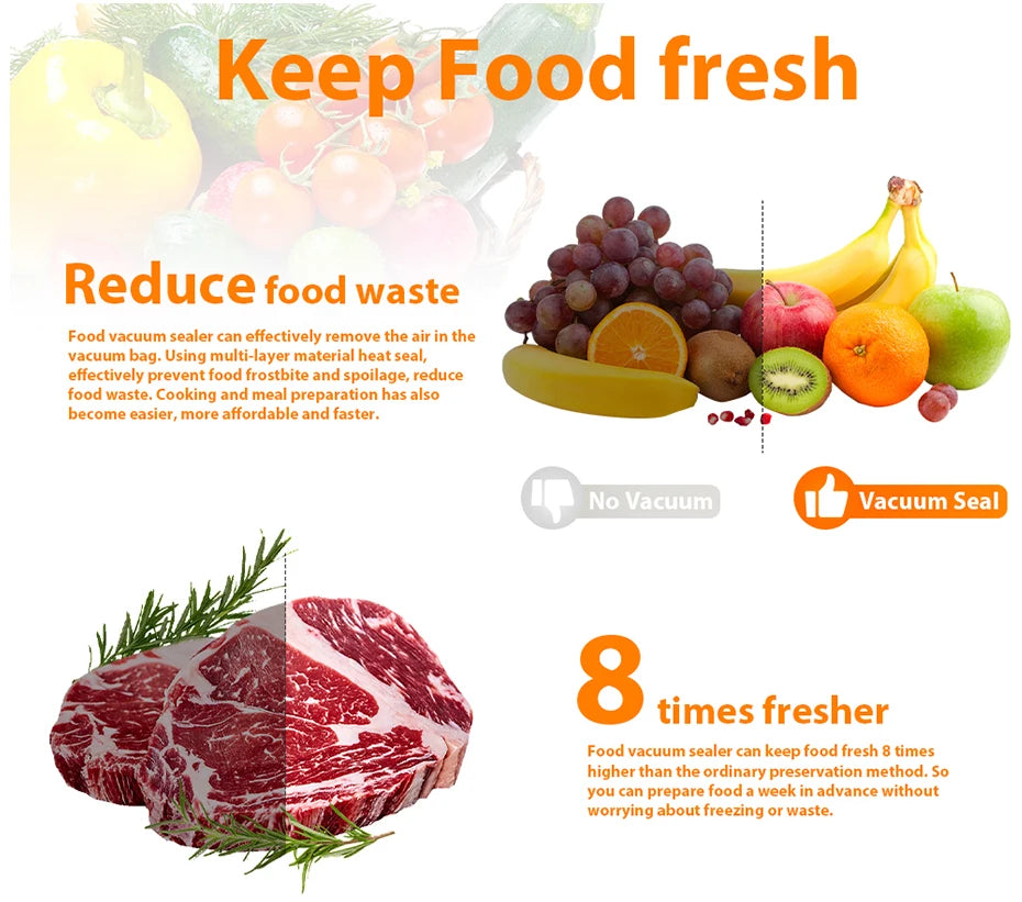 Electric Food Vacuum Sealer Machine