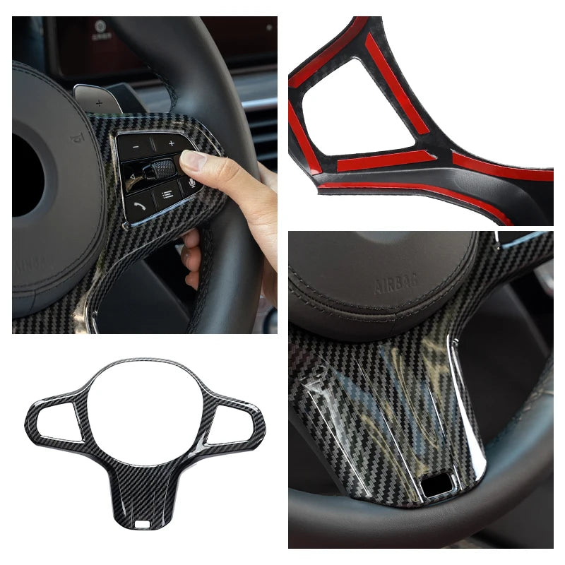 Car Styling Steering Wheel Trim Cover Sticker Decoration Accessory For BMW - Krass Market