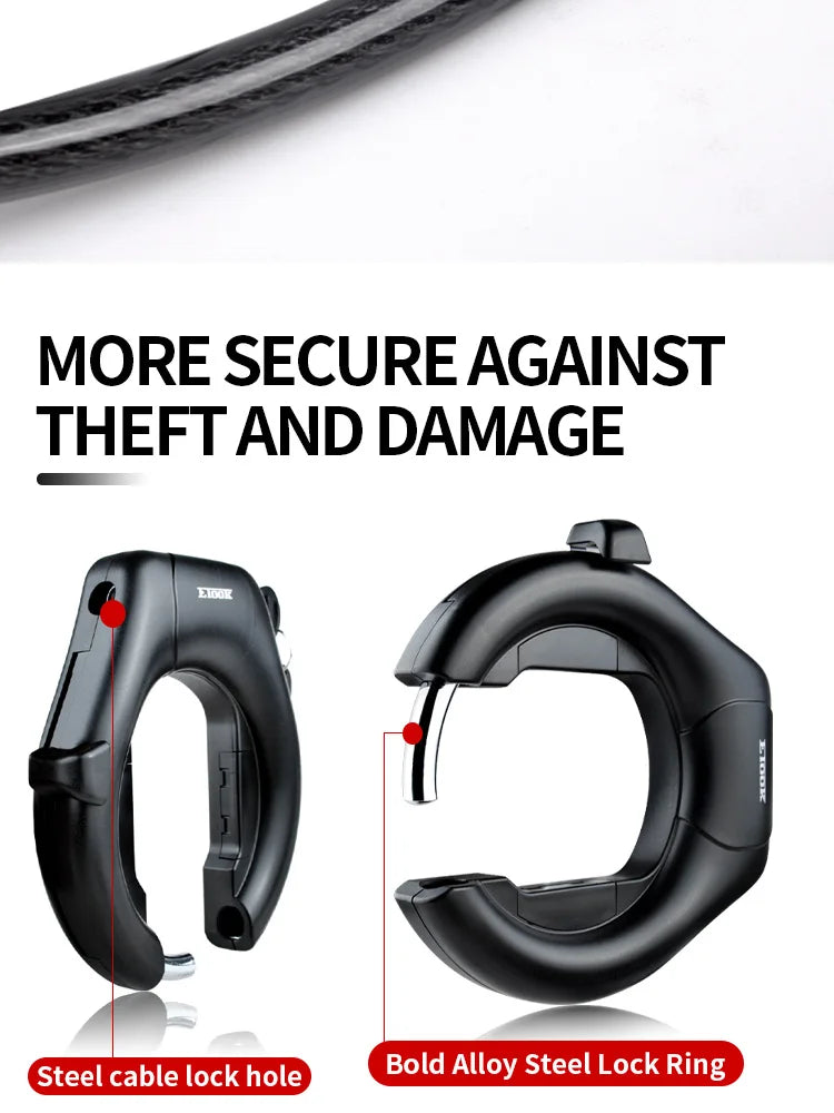 ETOOK Bike Horseshoe Lock Anti-Theft