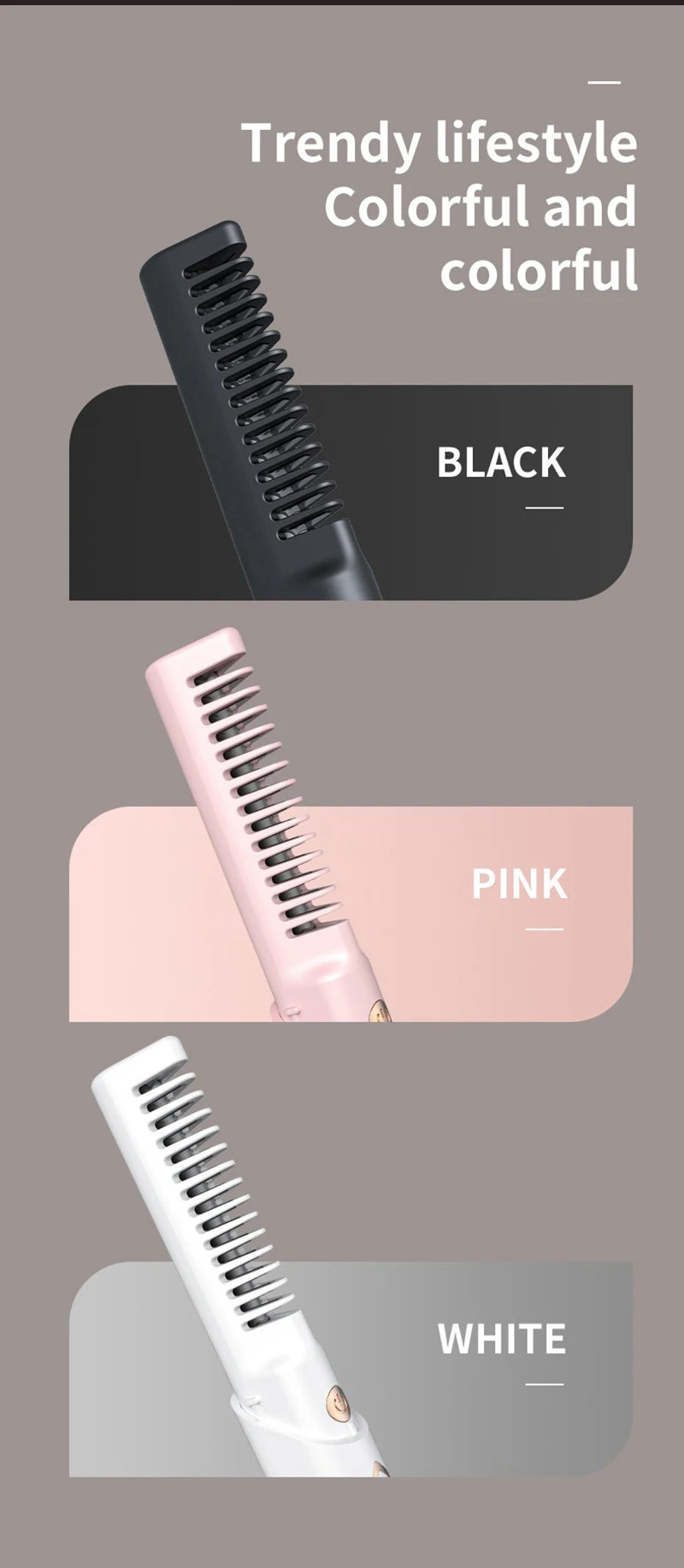 Electric Hair Brushes Hair Straightener