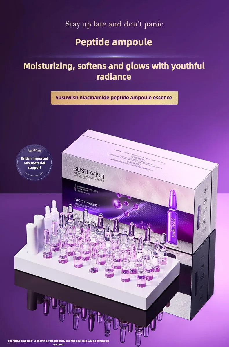 28pcs/set Niacinamide Peptide Ampoule Serum
