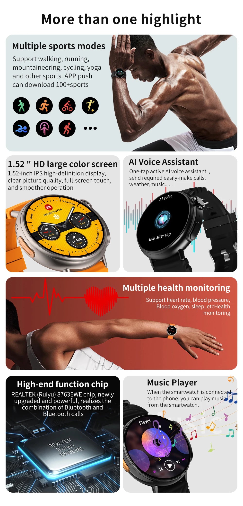 Smart Watch For Men & Women