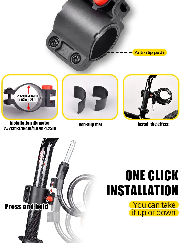 ETOOK Bike Horseshoe Lock Anti-Theft