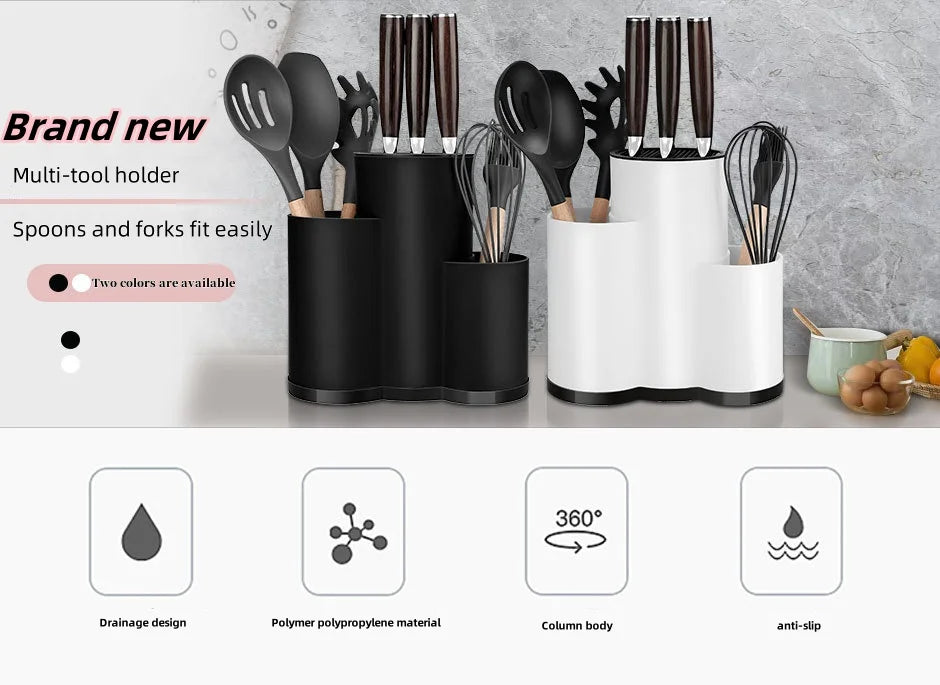 New Storage Rack Knife Holder Multi-Functional