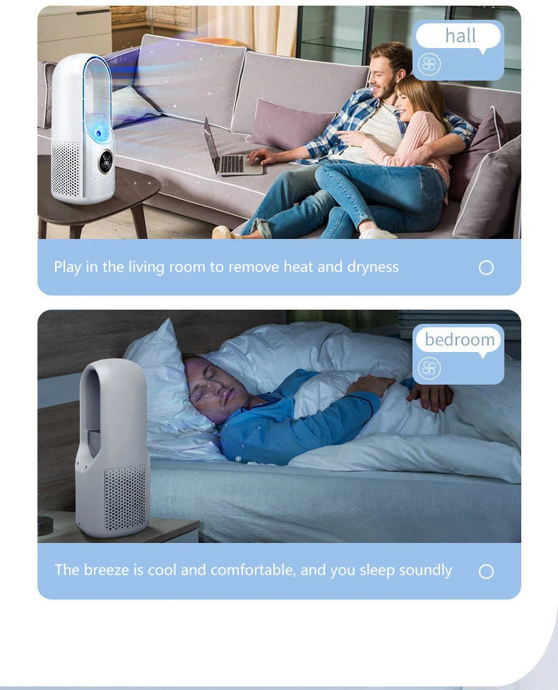 Bladeless Fan Portable Air