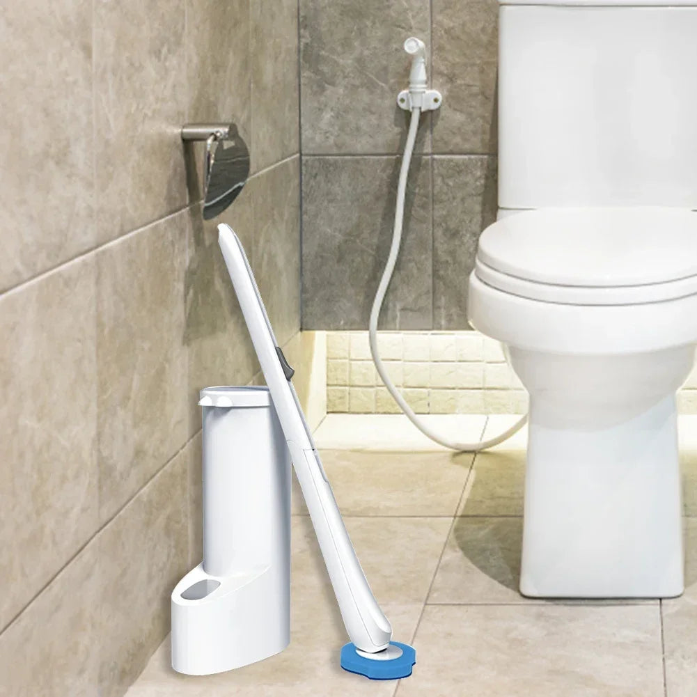 Disposable Toilet Brush Set