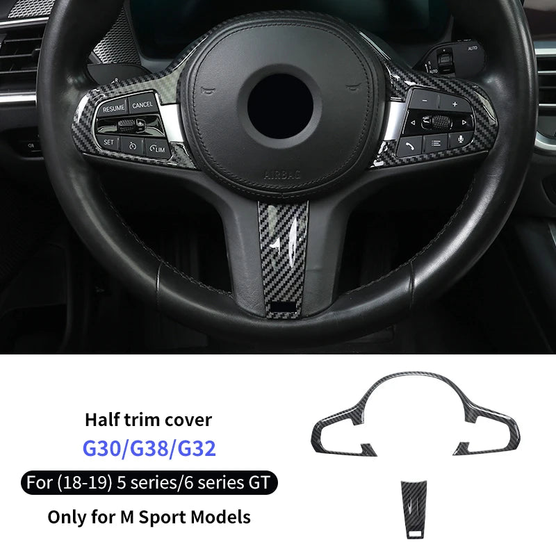 Car Styling Steering Wheel Trim Cover Sticker Decoration Accessory For BMW - Krass Market