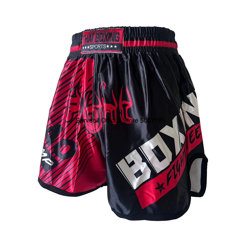 Muay Thai Shorts Men Women Child Boxing Shorts