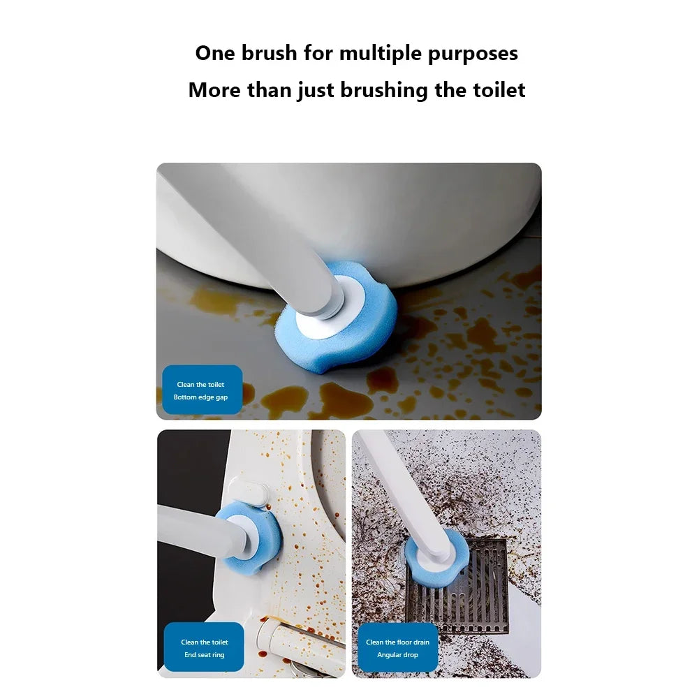 Disposable Toilet Brush Set